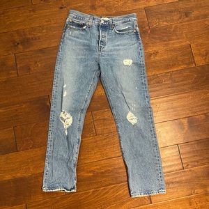 Levi’s wedgie straight jeans